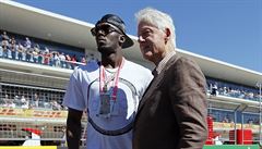 Usain Bolt a Bill Clinton.