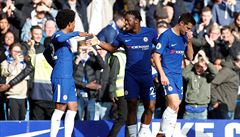 Chelsea deklasovala Stoke pti gly, Liverpool otoil duel s Leicesterem