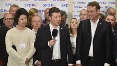 Pedseda hnutí Svoboda a pímá demokracie (SPD) Tomio Okamura (uprosted)...