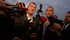 Andrej Babi na cest do volebního tábu ANO