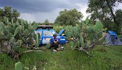 Mezi kaktusy jsme v Mexiku spali i vaili.