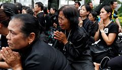 V Bangkoku byl zahájen ptidenní rituál, pi nm byl pohben thajský panovník...