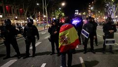 V Barcelon se odehrály také protiseparatistické demonstrace ve prospch...