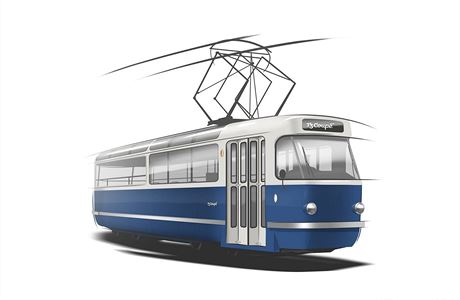 Praský dopravní podnik pipravuje výrobu tramvaje, kterou plánuje pronajímat...
