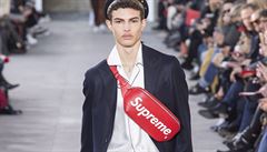 Francouzský módní dm Louis Vuitton, který je výrobcem slavných koených...