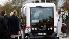 Deutsche Bahn zahájily provoz autonomního autobusu.