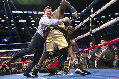 Deontay Wilder práv knockoutoval Bermana Stiverna.