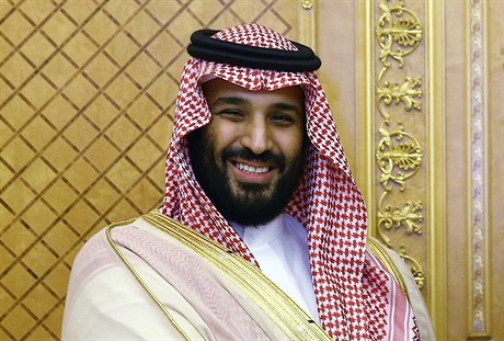 Korunní princ Muhammad bin Salmán.