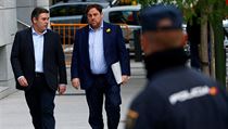 Odvolan katalnsk mstopedseda vldy Oriol Junqueras.