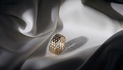 Nassa - prsten ze lutého zlata