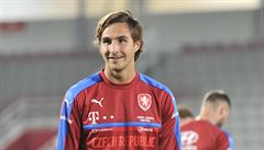 �e�tí fotbalisté trénovali 7. listopadu v Dauhá p�ed p�ípravnými zápasy s...