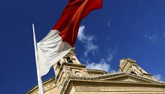 Malta na pátek vyhlásila státní smutek. Vlajky na vládních budovách byly...