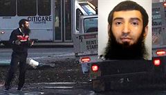 Teror na Manhattanu: vradil ptelsk idi Uberu z Uzbekistnu, kter slbil vrnost Islmskmu sttu