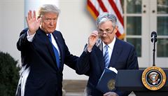 Vyosten vztahy s Trumpem. f centrln banky USA nehodl ze sv funkce odstoupit