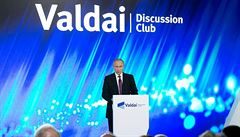 Projev ruského prezidenta Vladimira Putina na letošním setkání Valdajského...