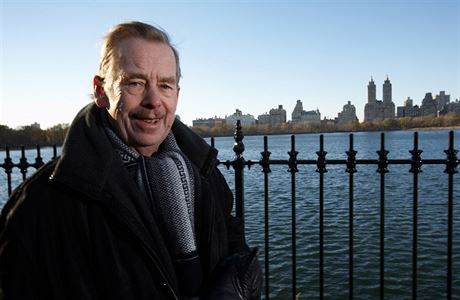 Václav Havel v New Yorku v roce 2006.