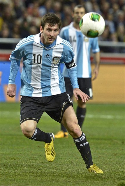 Lionel Messi se sejde s chlapcem, který chce být jako on.