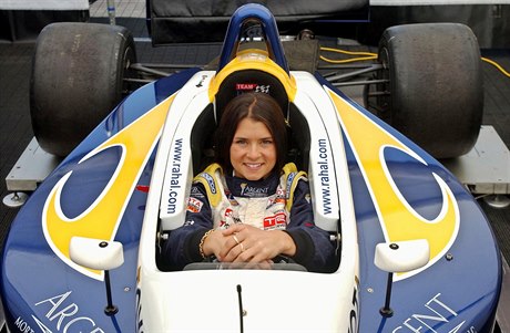 Danica Patricková na snímku z roku 2003.