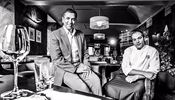 Sanjiv Suri, filantrop a majitel skupiny Zti (vlevo), a fkucha restaurace...