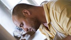 Petr Jurní�ek p�i práci