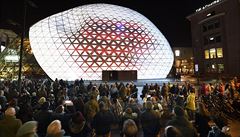 Na mezinárodním festivalu svtla Glow v nizozemském Eindhovenu je k vidní...