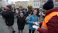 Setkání Milo�e Zemana s ob�any v Lipníku nad Be�vou.