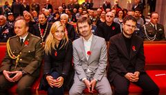 Fotografka Jarmila tuková, z Lidových novin Tomá Málek a Tomá Tománek.