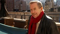 Václav Havel v New Yorku v roce 2006.