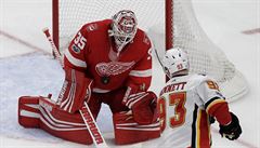 �eský branká� David Rittich.