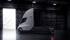 Prototyp elektrického tahae Tesla Semi