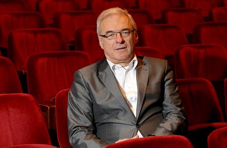 Ilja Šmíd jako šéf opery Divadla J. K. Tyla v Plzni v roce 2013.