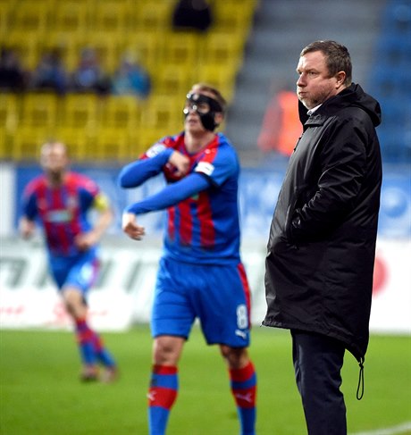 Utkání 15. kola první fotbalové ligy: FK Teplice - Viktoria Plze. Trenér hostí...