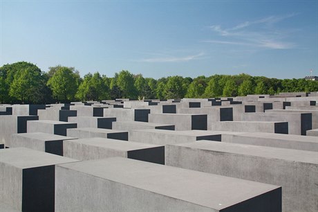 Památník holocaustu v Berlíně.