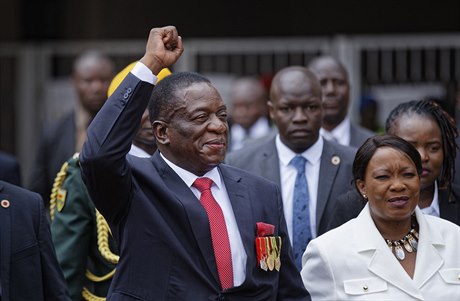 Emmerson Mnangagwa na inauguraci.