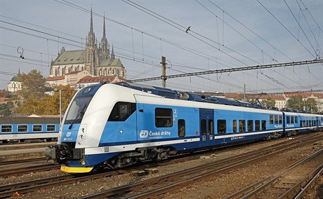 Vlak InterPanter Českých drah z dílny Škody Transportation (ilustrační snímek).