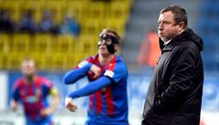 Utkání 15. kola první fotbalové ligy: FK Teplice - Viktoria Plze. Trenér hostí...