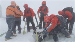 Dvojice českých skialpinistů nepřežila noc v Nízkých Tatrách.