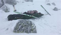 Dvojice eských skialpinist nepeila noc v Nízkých Tatrách.