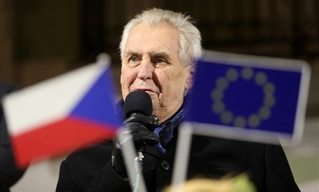 Prezident Miloš Zeman při návštěvě Jihomoravského kraje.