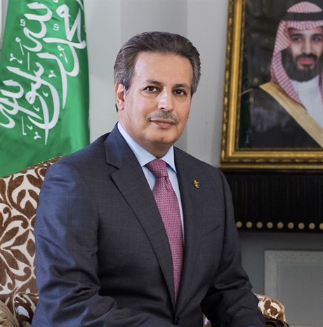 Velvyslanec Království Saúdské Arábie v eské republice Naif Al Aboud.