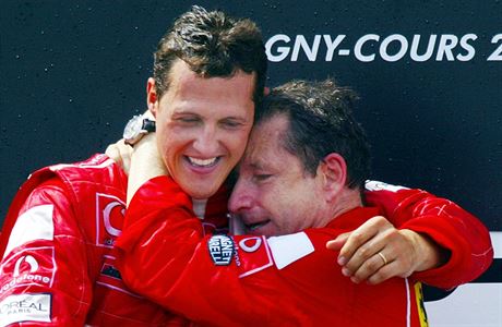 Michael Schumacher a Jean Todt.