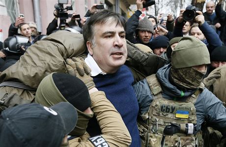 Bývalého gruzínského prezidenta Michaila Saakaviliho zadrela ukrajinská tajná...