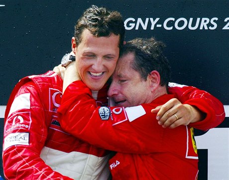 Michael Schumacher a Jean Todt.