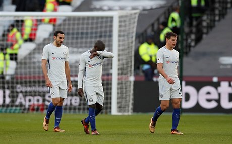 West Ham United vs Chelsea. Zklamaní hosté opoutí hit.