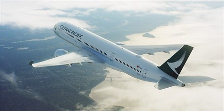 Arbus A350 spolenosti Cathay Pacific.