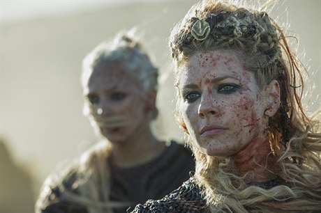 Laghaerta (Katheryn Winnicková). Pátá ada seriálu Vikingové (2017).