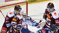 Utkání 16. kola hokejové extraligy: HC Sparta Praha - HC Vítkovice Ridera....