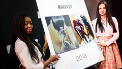Pedstavení kalendáe Pirelli pro rok 2018.