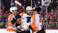 NHL: Vorek asistenc pomohl k vhe Flyers, Jgr opt nehrl