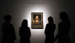 Nedávno vydražený Da Vinciho obraz bude viset v ‚novém‘ Louvru v Abú Zabí
